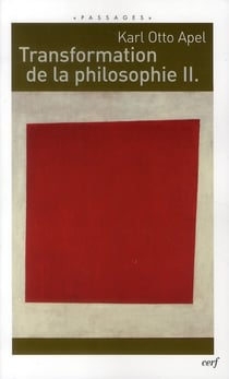 Transformation de la philosophie Tome 2
