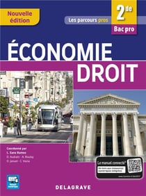 Les parcours pro : économie, droit - 2de bac pro - pochette élève (édition 2017)