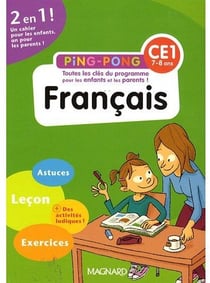 Ping pong - français - ce1 - 7/8 ans