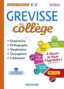 Grevisse du collège - langue française - 6e/3e