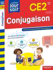 Cahier du jour / cahier du soir : conjugaison - CE2
