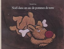noel dans un sac de pomme de terre