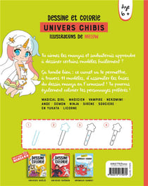 Dessine et colorie - univers chibis