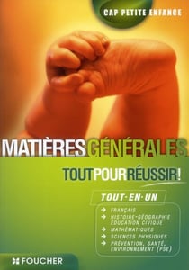 Matières générales - cap petite enfance - tout pour réussir !