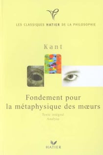 Fondements de la metaphysique