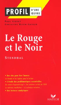 Le rouge et le noir de stendhal