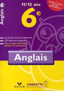 Chouette entraînement : anglais - 6ème (édition 2007)