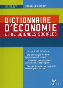 Dictionnaire d'économie et de sciences sociales (édition 2008)