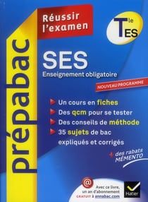 Prepabac examens - sciences économiques et sociales - terminale es