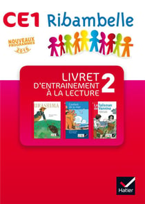 Ribambelle CE1 série Rouge éd 2016 Livret entrainement 2 : VENDU PACK 9329505