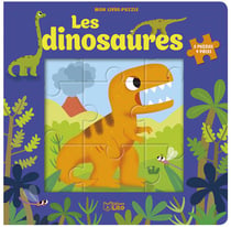 LIVRE PUZZLE 9P DINOSAURES