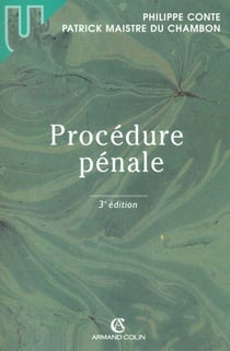 Procedure penale - 3e edition
