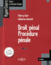 DROIT PENAL. PROCEDURE PENALE
