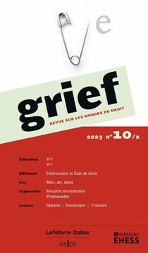 Revue sur les mondes du droit n.10/2