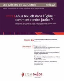 Les cahiers de la justice n.3/2024