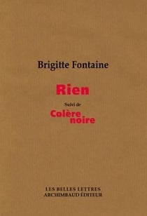 Rien - colère noire