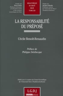 La responsabilité du préposé