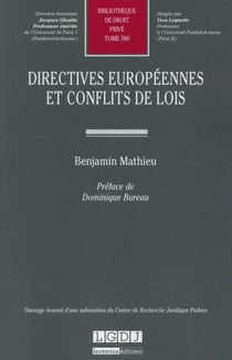 Directives européennes et conflits de lois