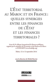 L'état territorial au maroc et en france : quelles synergies entre les finances de l'etat et les finan