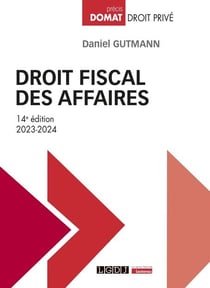 Droit fiscal des affaires (édition 2023/2024)