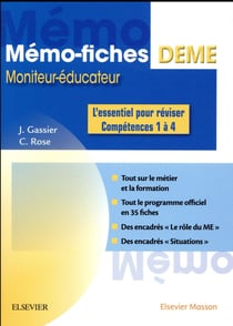 Mémo-fiches : DEME - moniteur-éducateur