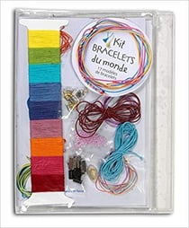 Kit bracelets du monde - 17 modèles de bracelets