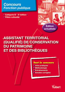 Assistant territorial (qualifié) de conservation du patrimoine et des bibliothèques (5e édition)