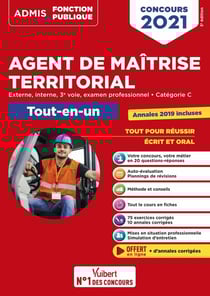 Agent de maîtrise territorial concours (édition 2021)