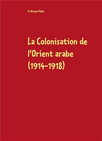 La colonisation de l'orient arabe (1914-1918)