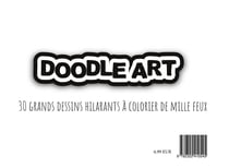 Doodle art : livre de coloriage Doodle Kawaii super fun et anti-stress pour adultes et adolescent format paysage