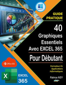 40 graphiques essentiels avec EXCEL 365