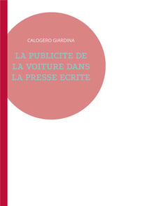 La publicite de la voiture dans la presse ecrite - illustrations, couleur