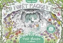 Petit Theatre A Colorier : forêt Magique