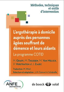 L'ergothérapie chez les personnes âgées atteintes de démence et leurs aidants