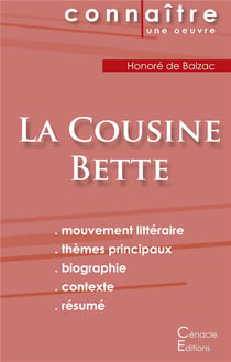 La cousine Bette, d'Honoré de Balzac