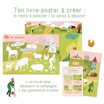 Ton livre poster à créer : la campagne