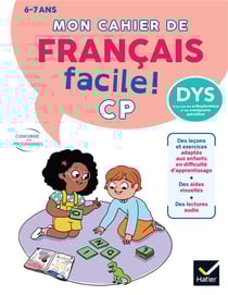 Mon cahier de français facile ! CP - Adapté aux enfants dys ou en difficulté d'apprentissage