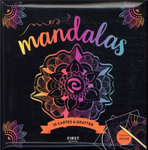 Mes mandalas - 10 cartes à gratter