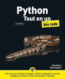 Python tout en un pour les nuls (2e édition)
