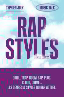 Rap Styles - drill, trap, jersey, plug, cloud, crime... Genres et sous-genres du rap actuel
