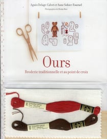 Ours - motifs de broderie traditionnelle et au point de croix
