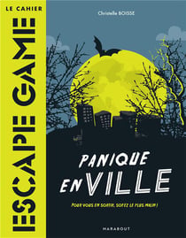 Le cahier escape game - panique dans ville