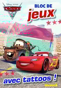 Cars 2 - bloc de jeux - avec tattoos !