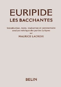 Euripide Les Bacchantes