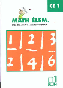 Math elem ce1 eleve