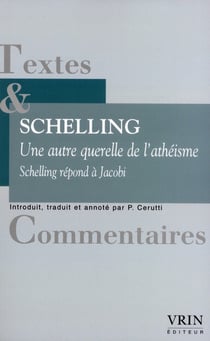 Une autre querelle de l'athéisme - Schelling répond à Jacobi