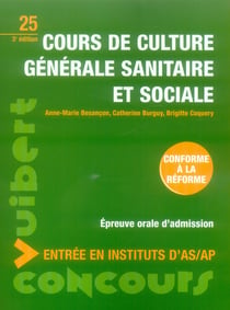 Cours de culture générale sanitaire et sociale (3e édition)