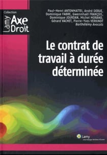 Le contrat de travail à durée déterminée
