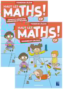 Haut les maths - CP - fichier de l'élève en 2 volumes (édition 2021)