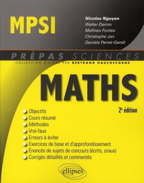 Mathématiques - mpsi (2e édition)